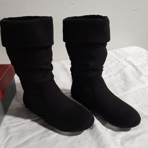 Soda knee high boots